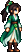 青衣少女